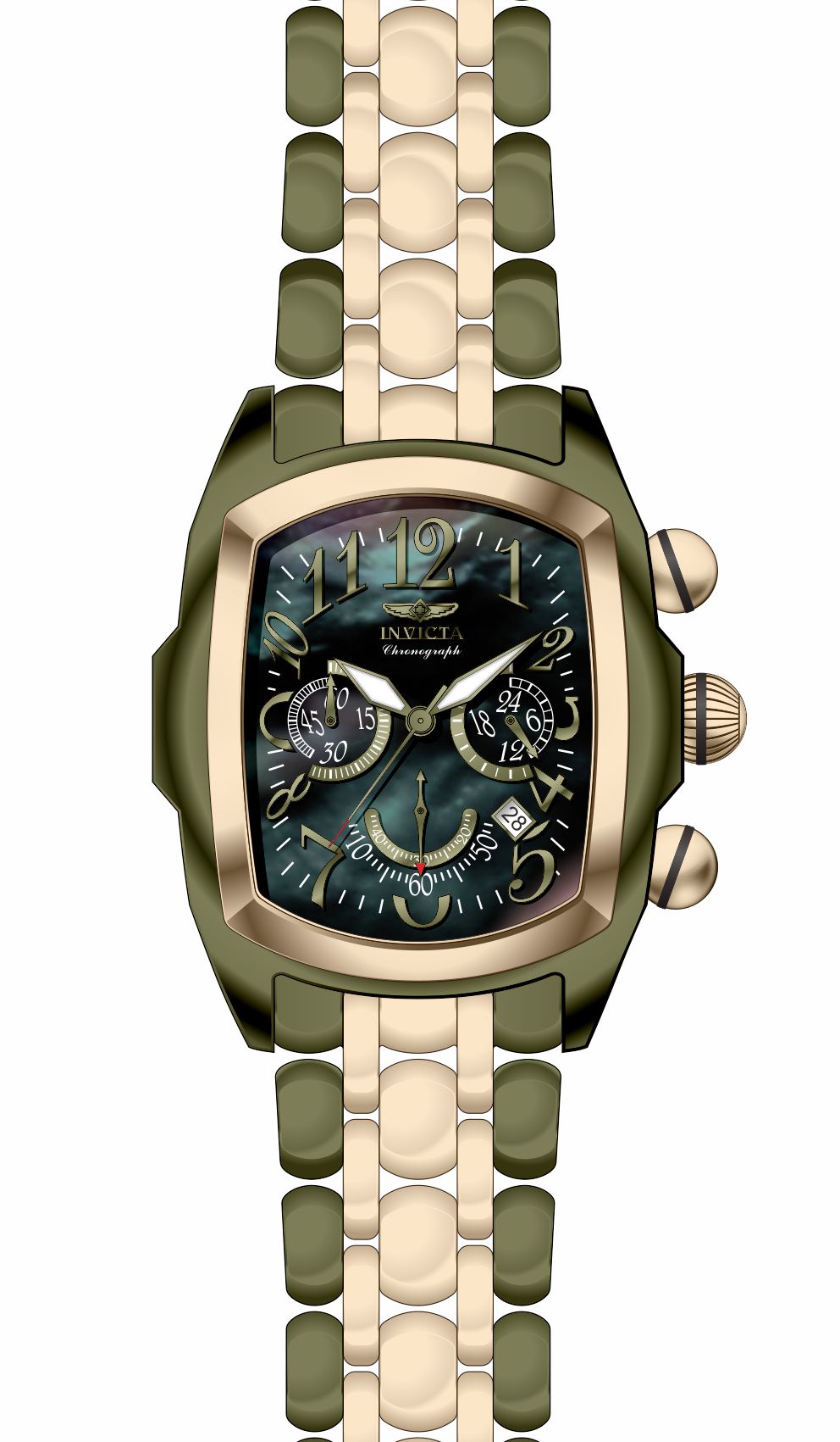 Band for Invicta Lupah Men 43153