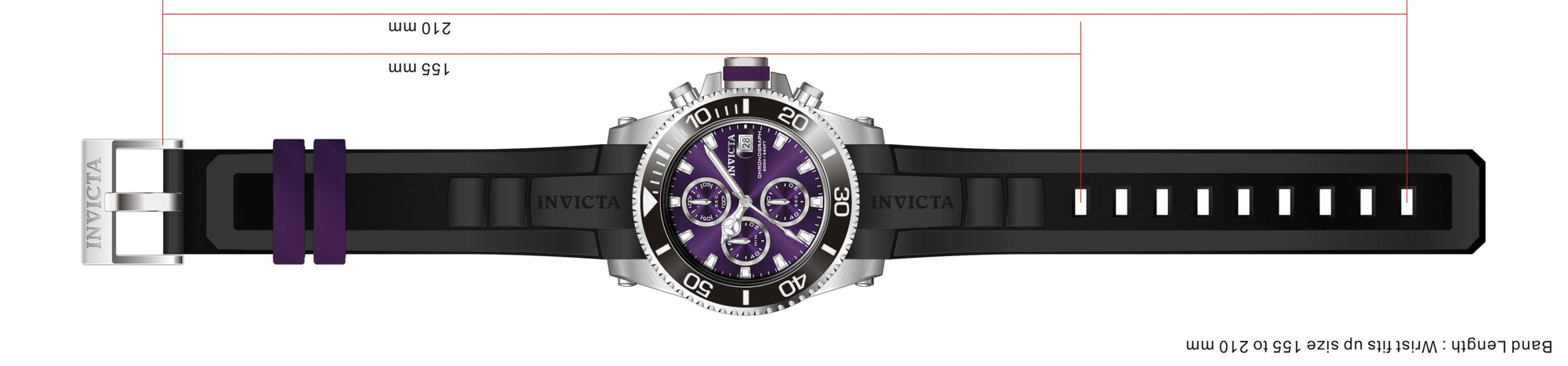 Band for Invicta Pro Diver 11217