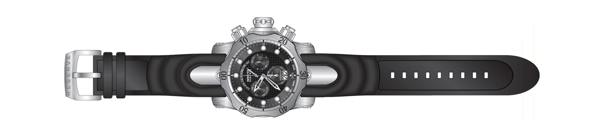 Band for Invicta Venom 1540