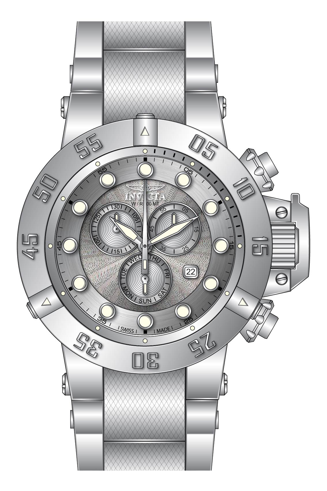 PARTS for Invicta Subaqua 16696