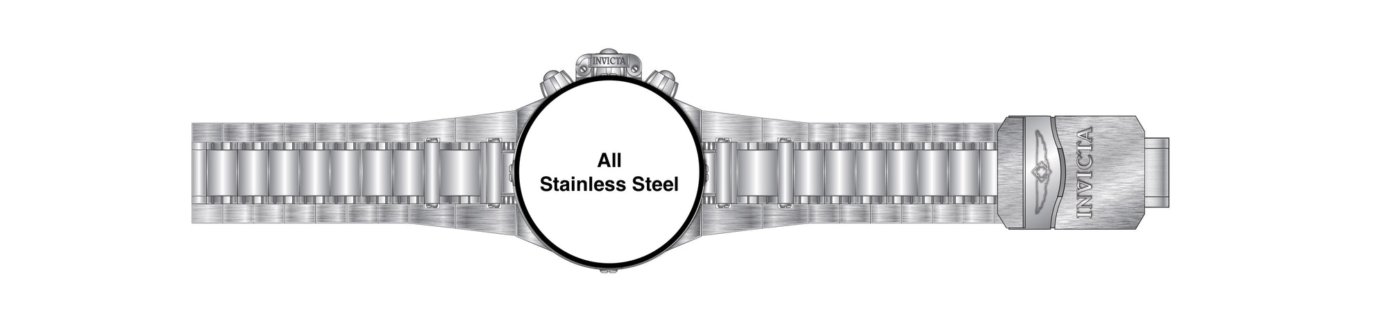 Band for Invicta Subaqua 6548