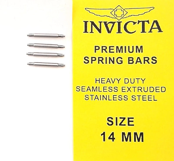 Premium Stainless Steel Spring Bars - By Size - Invicta Watch Bands