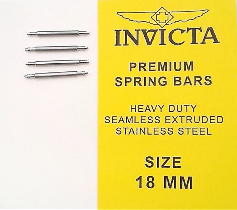 Premium Stainless Steel Spring Bars - By Size