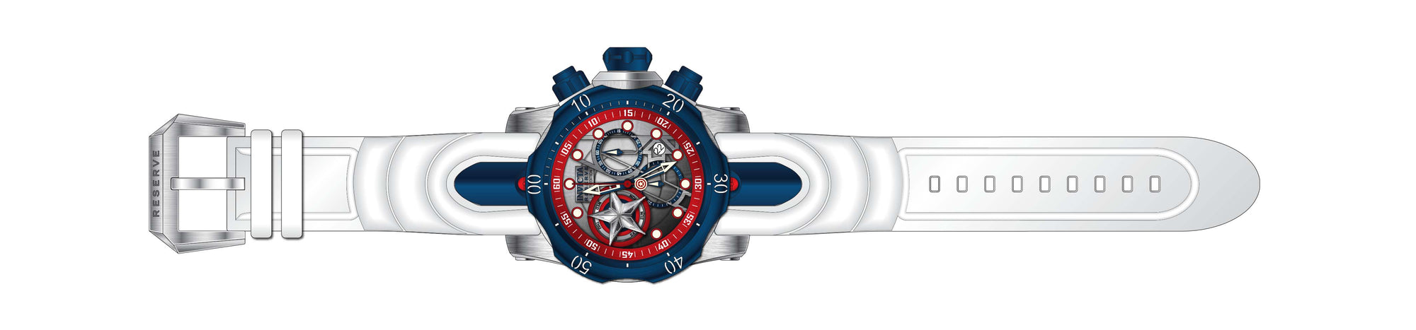 Band For Invicta Marvel 32452