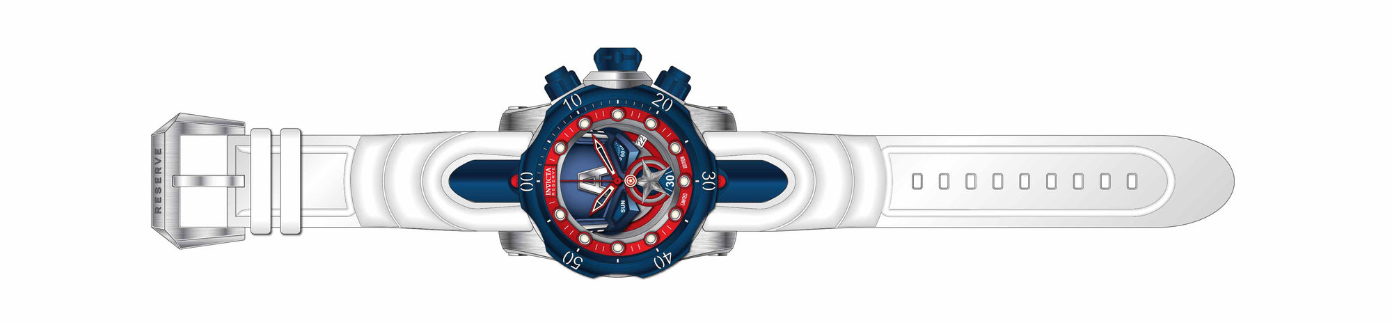 Band For Invicta Marvel 32455