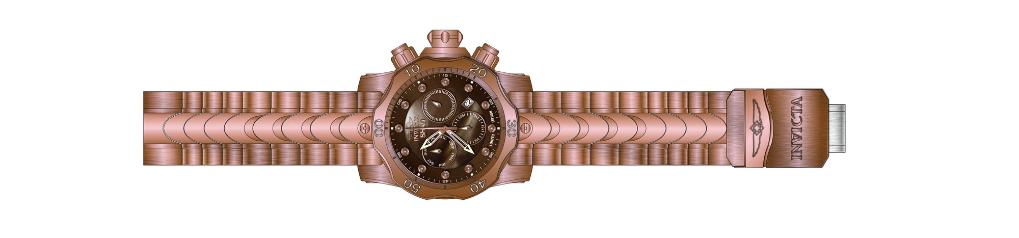 Band For Invicta SHAQ 34640