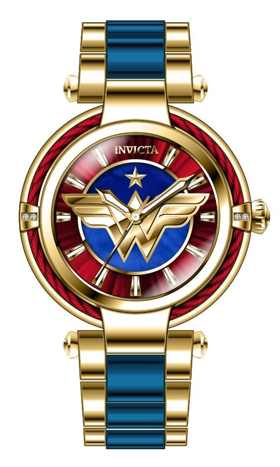 Band For Invicta DC Comics 34954