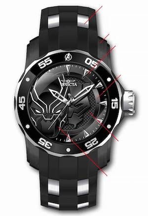 Band For Invicta Marvel 34740