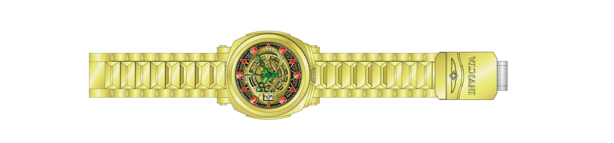 Band For Invicta Marvel 35542
