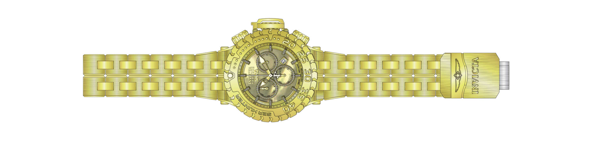 Parts For Invicta SHAQ 36963