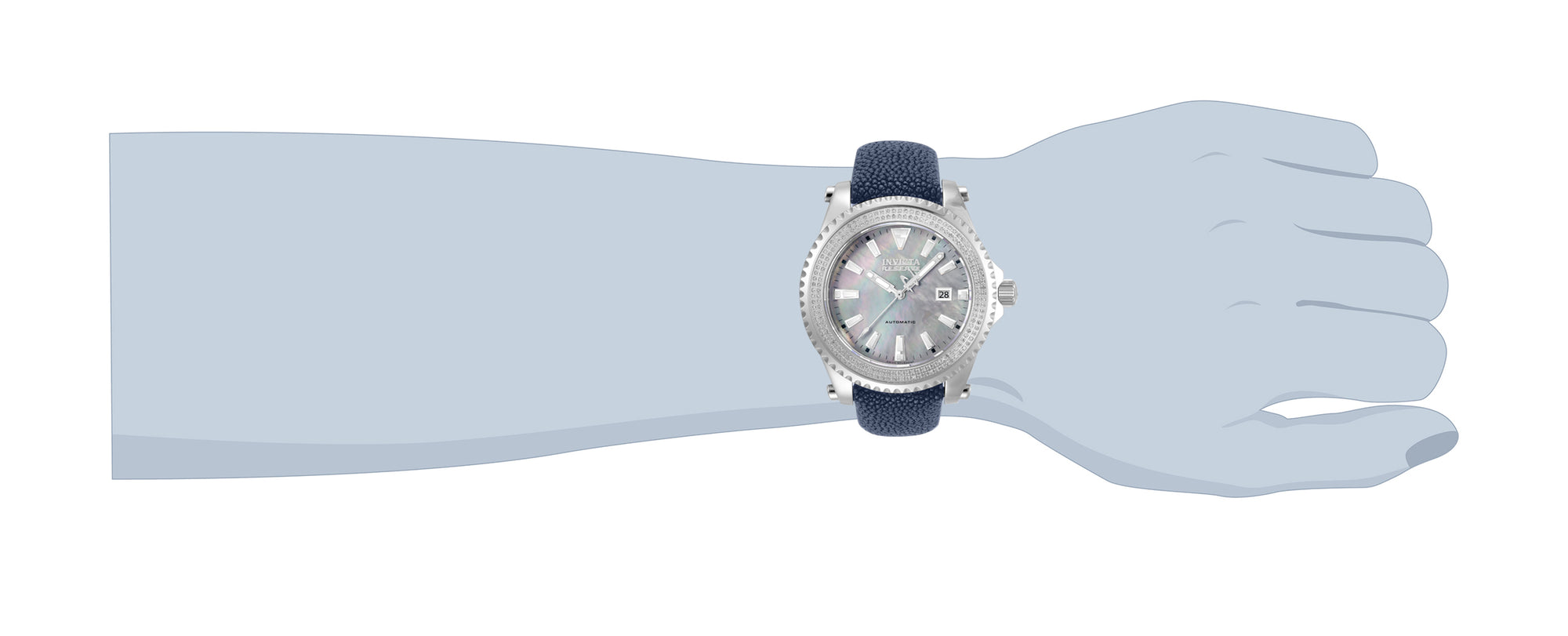 Band for Invicta Reserve Man 33611