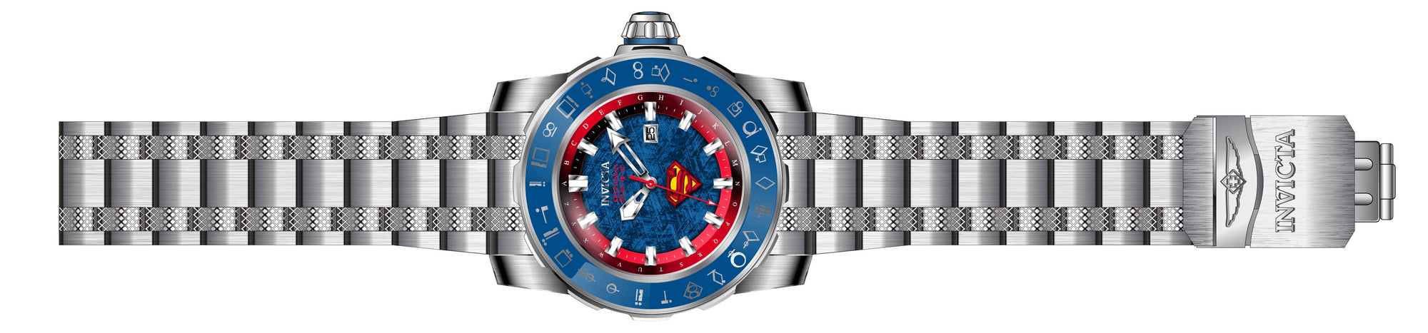 Band For Invicta DC Comics 34864