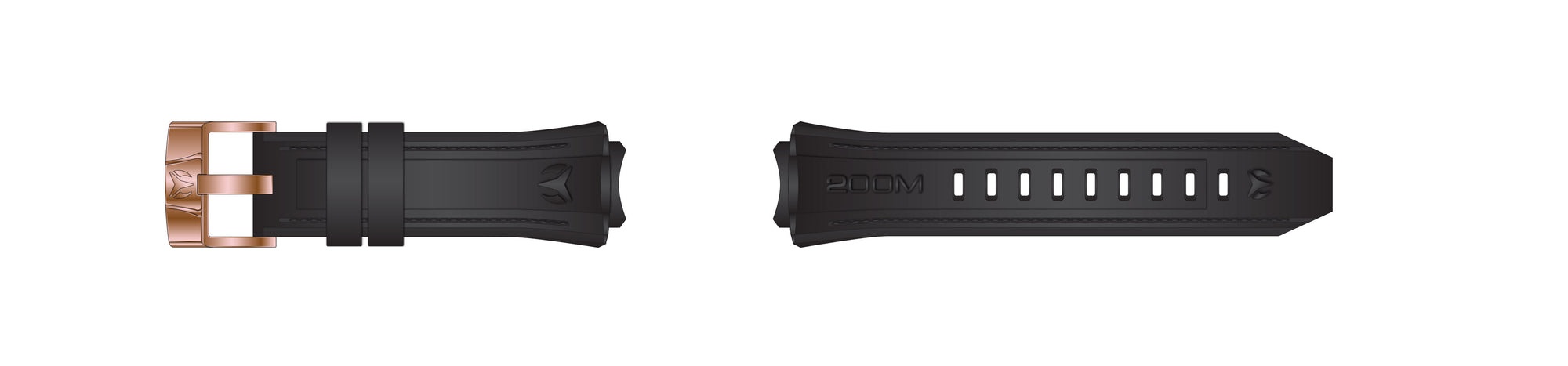 Band For Technomarine Black Reef TM-523011