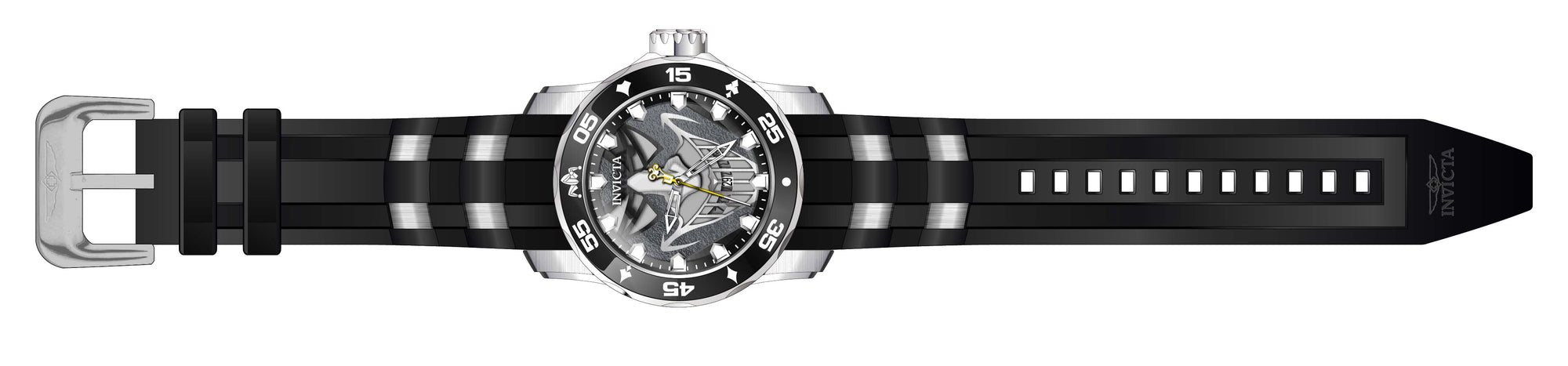 Band For Invicta DC Comics 35610