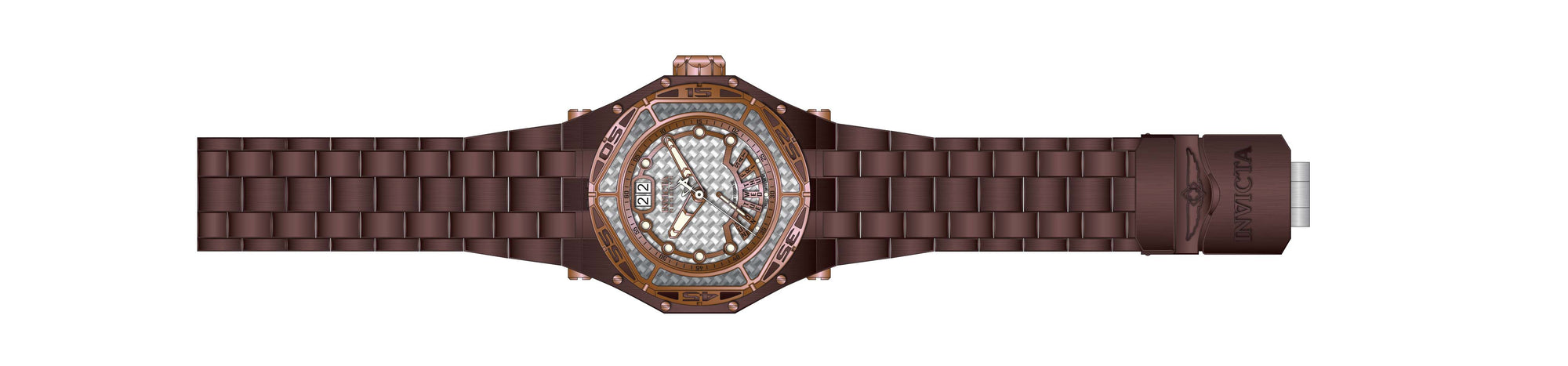 Band For Invicta Carbon Hawk 38935