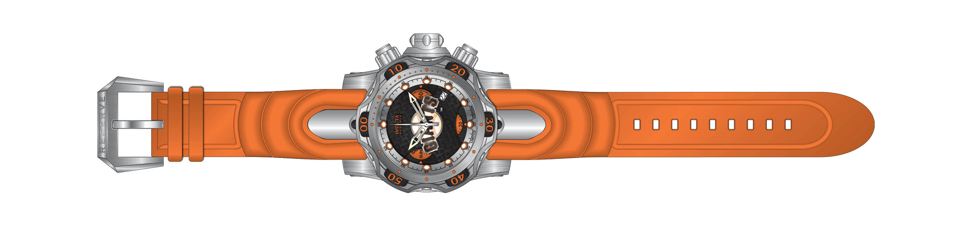 Band For Invicta MLB 41843