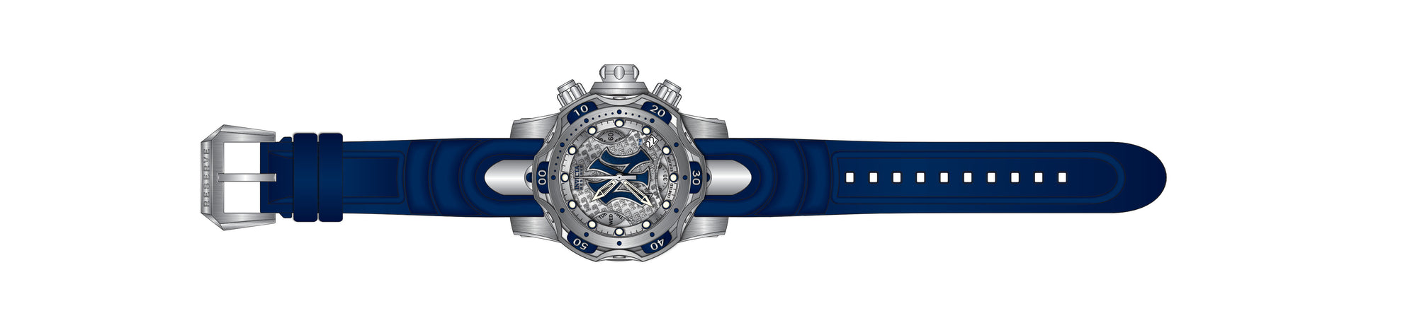 Band For Invicta MLB 41851