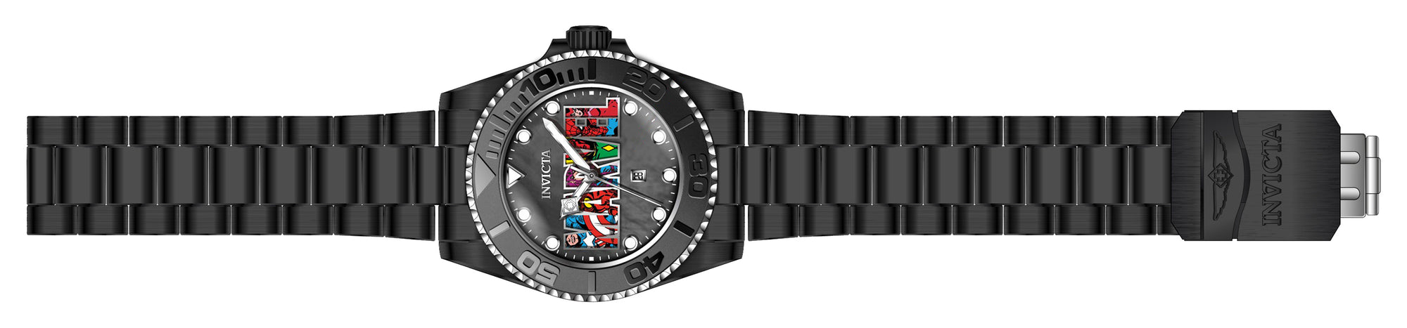 Band For Invicta Marvel 36412