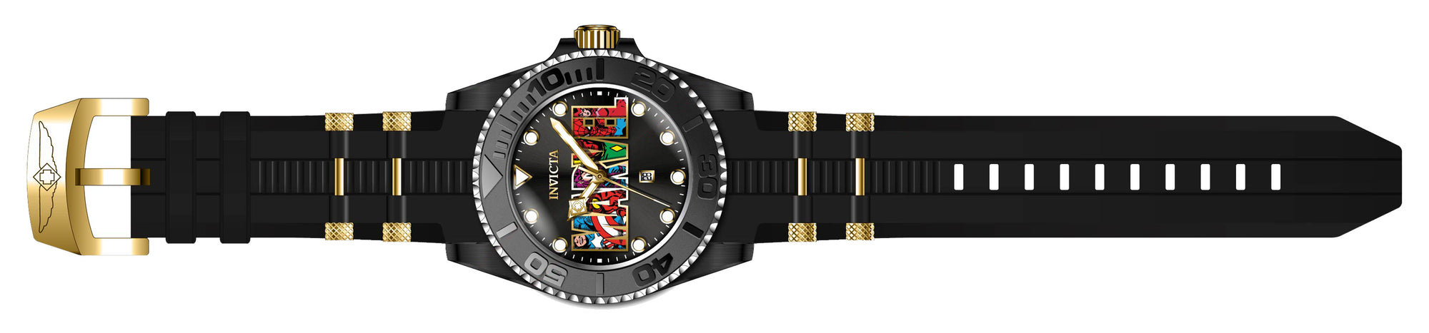 Band For Invicta Marvel 36415