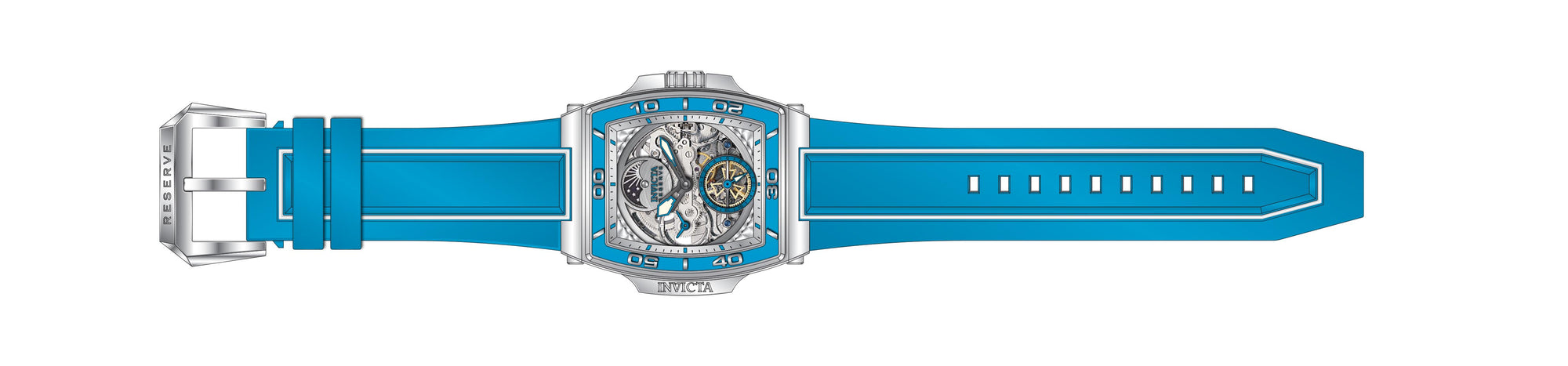 Band for Invicta S1 Rally Diablo Men 43390