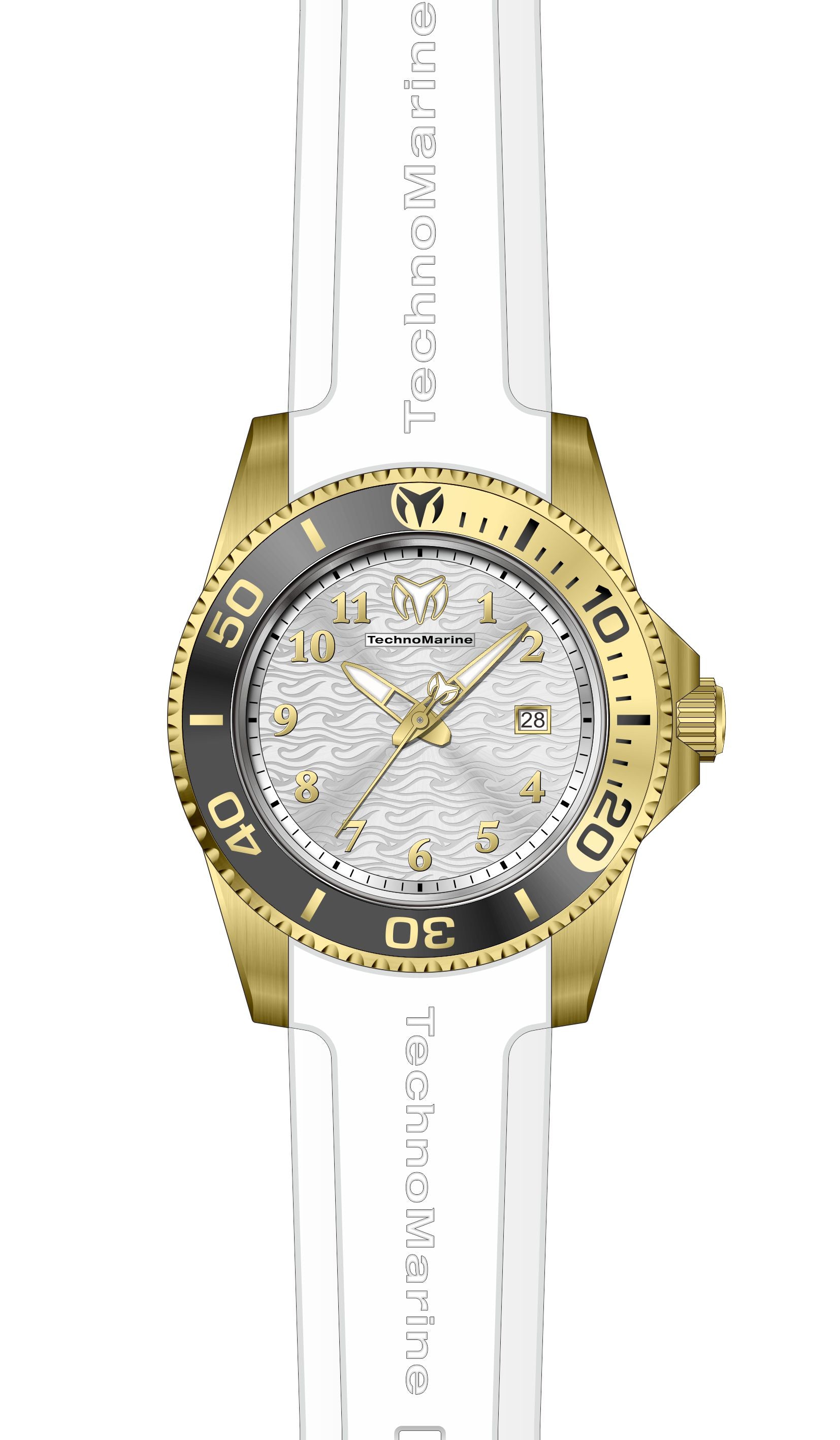 Band For Technomarine Manta Ray TM-226055