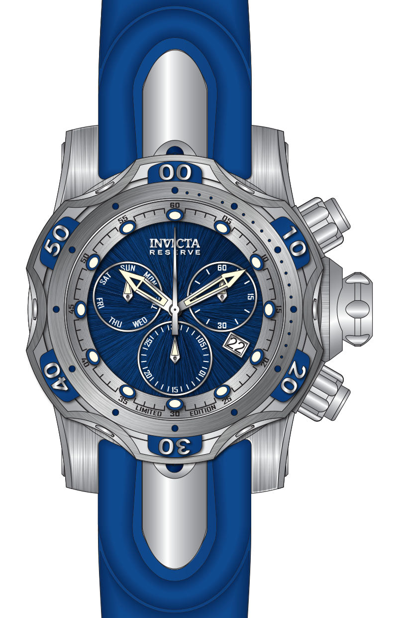 Band For Invicta Reserve Venom Men 46192