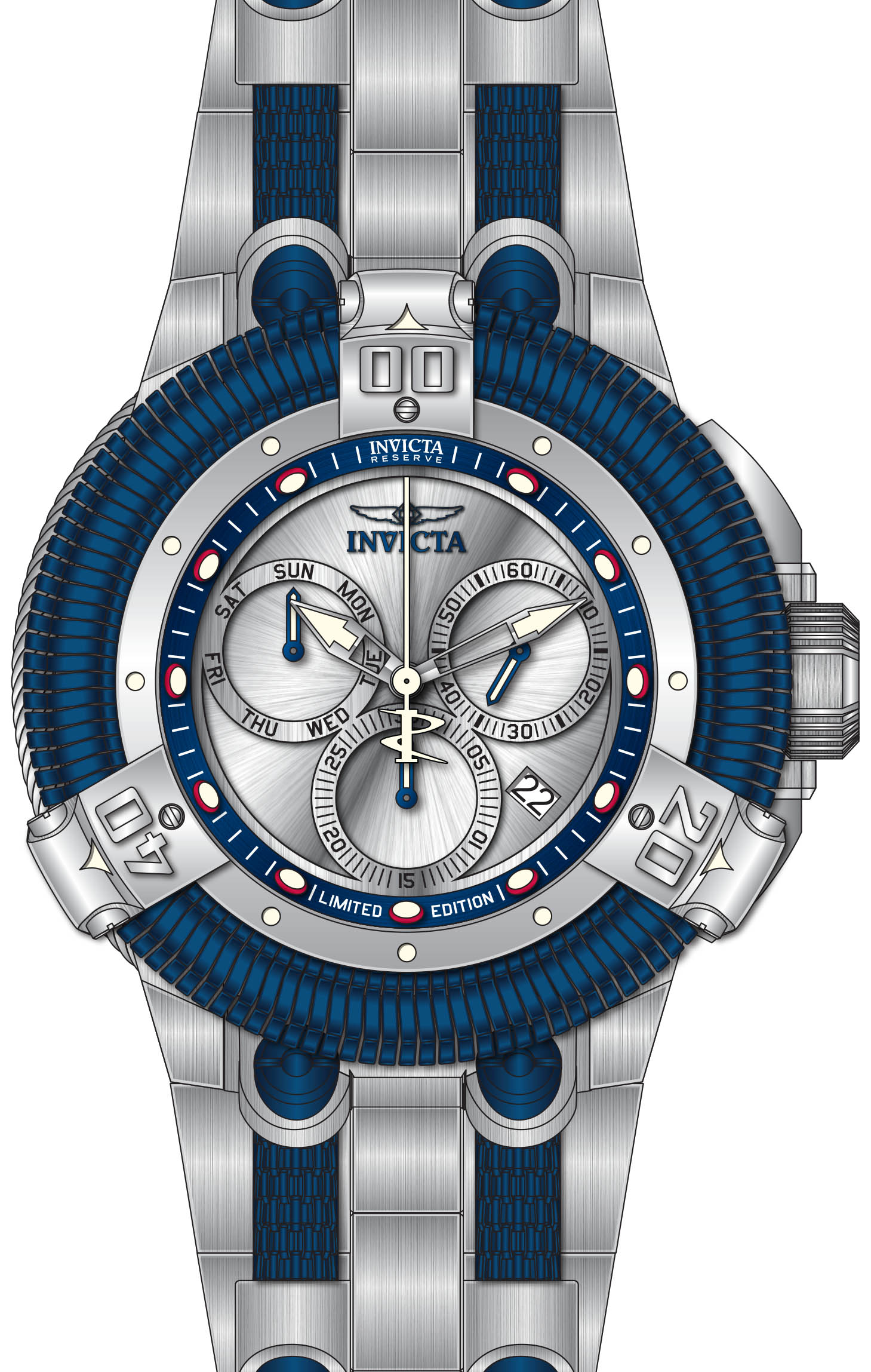 Parts For Invicta Reserve King Python Men 46249