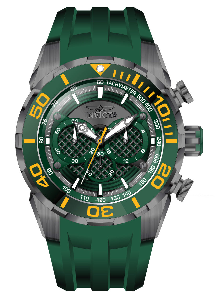 Band For Invicta Specialty  Men 46323