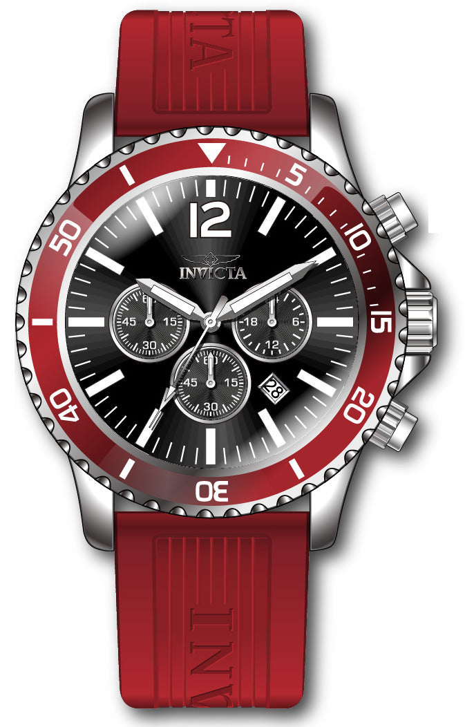 Band For Invicta Specialty  Men 46358