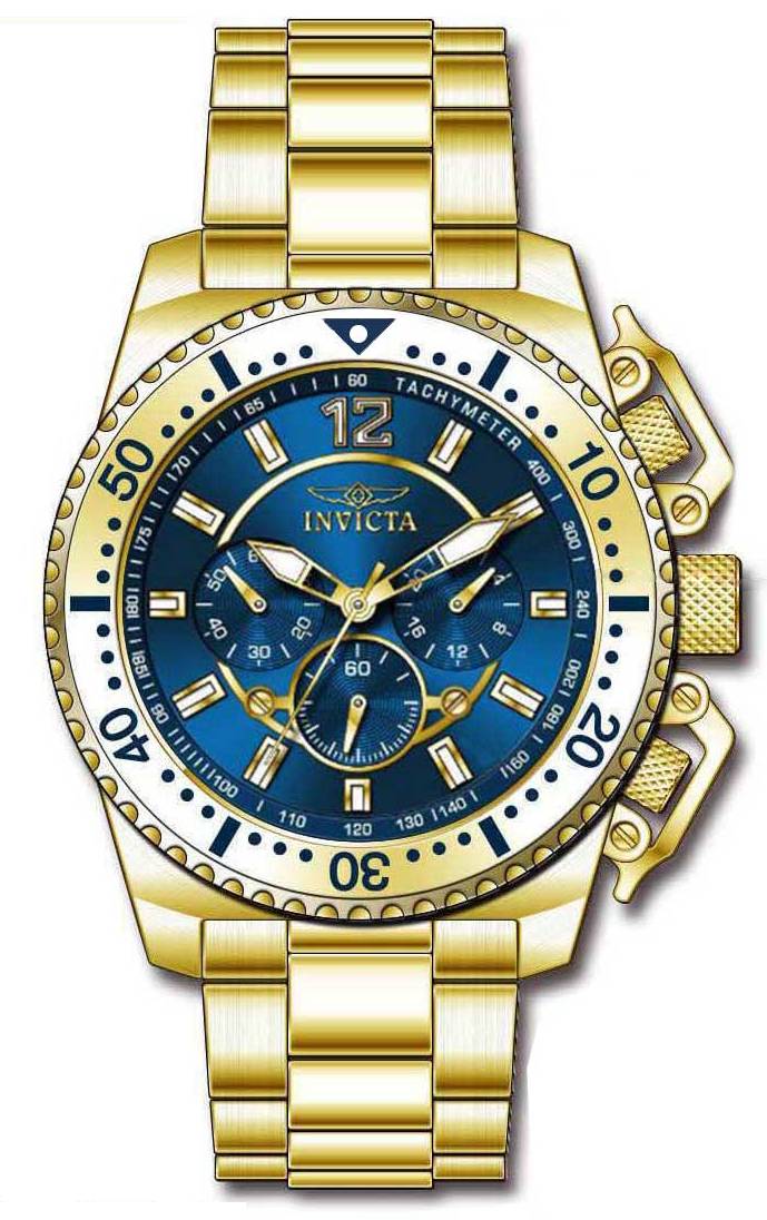Band For Invicta Specialty  Men 46413