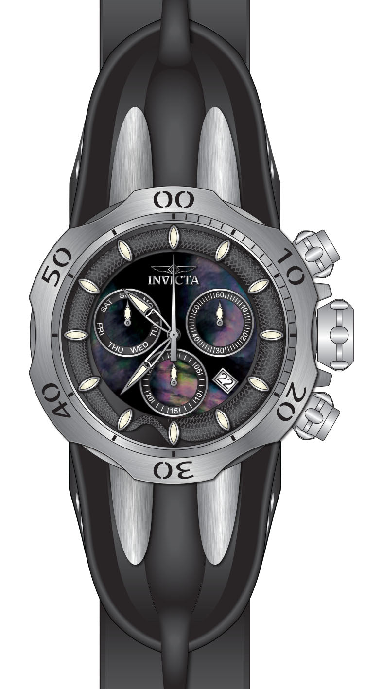 Band For Invicta Venom  Men 46465
