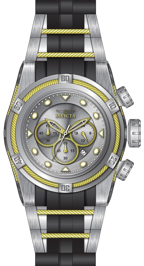 アクセサリー ABND Band For Invicta Bolt Zeus Men 46467 - Invicta Watch Bands
