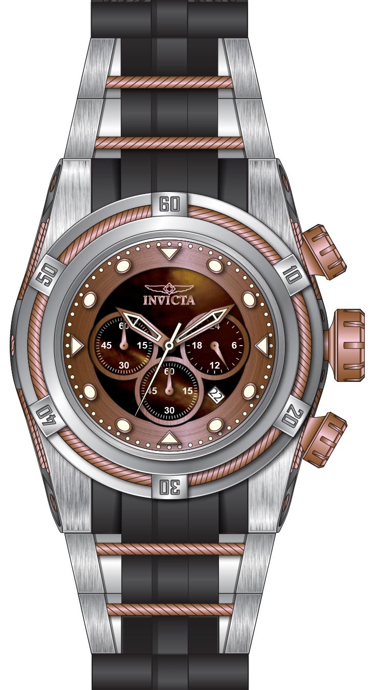 Band For Invicta Bolt Zeus Men 46469