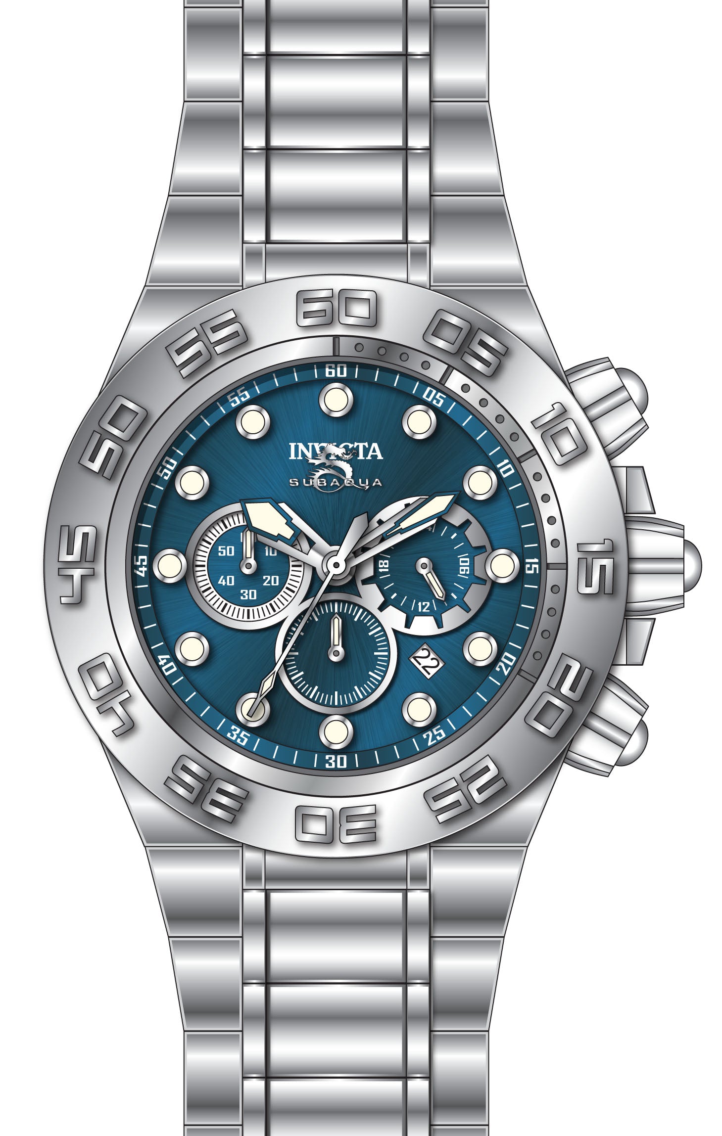 Band For Invicta Subaqua Noma IV Men 46515