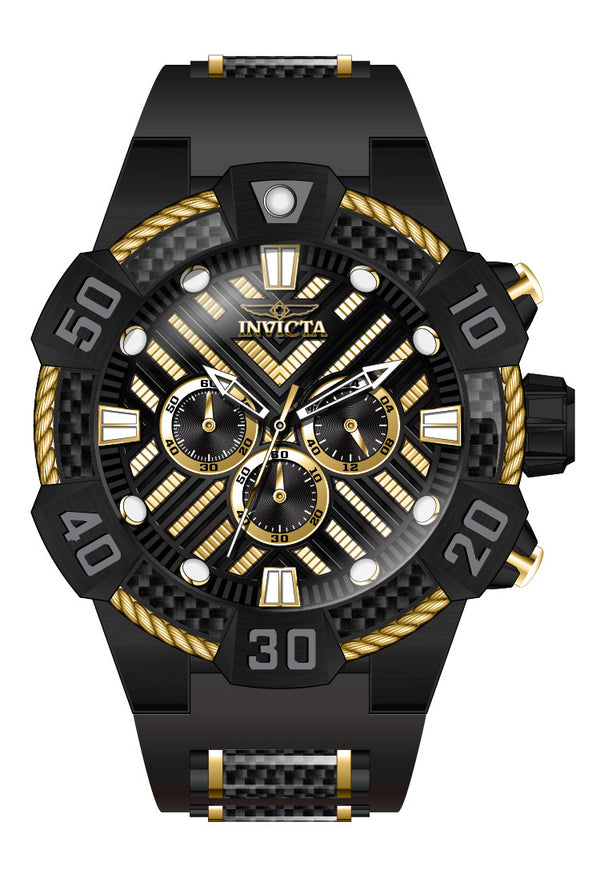 Band For Invicta Bolt Men 46555 - Invicta Watch Bands