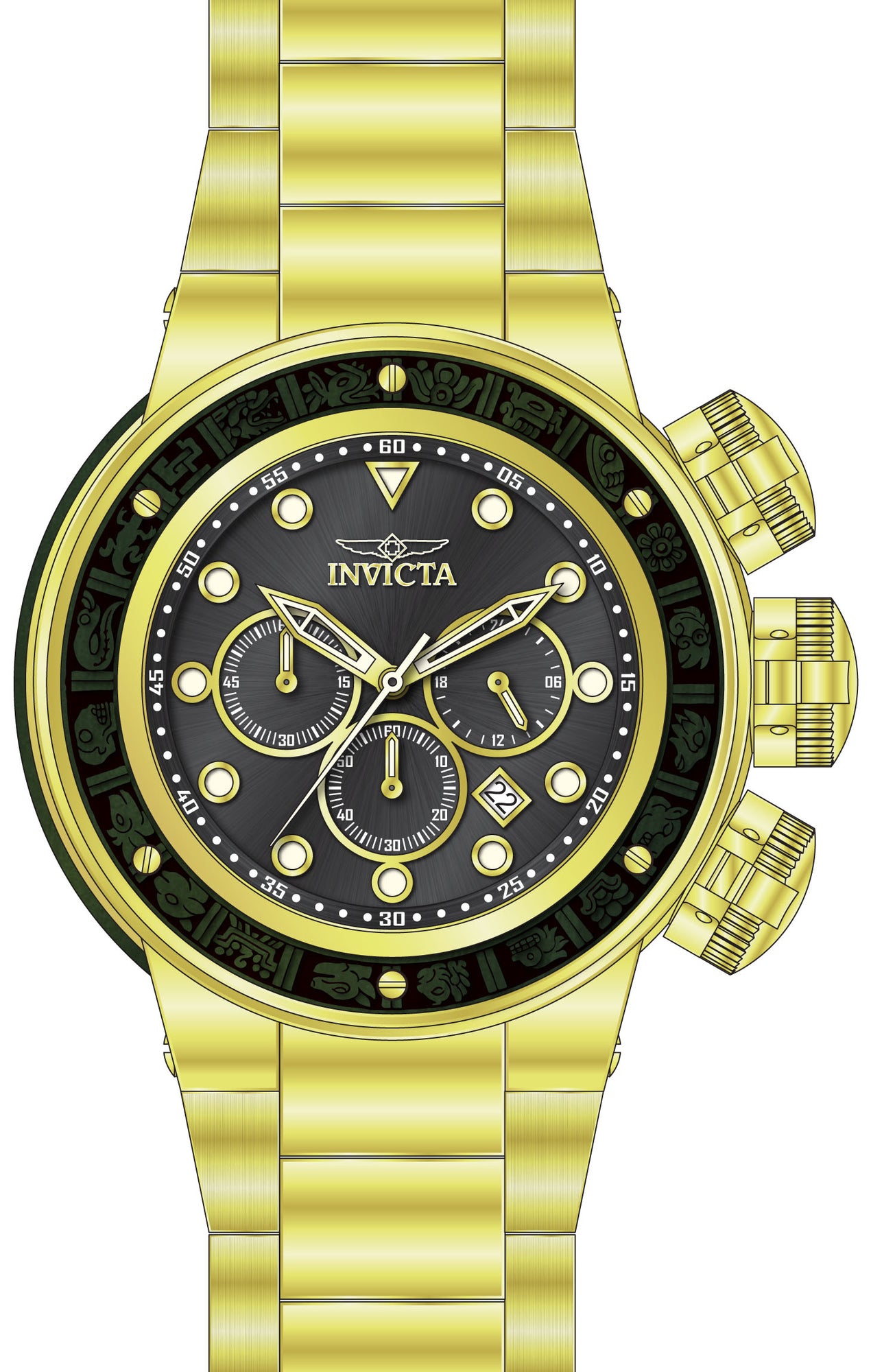 Band For Invicta Subaqua Men 46561 Invicta Watch Bands