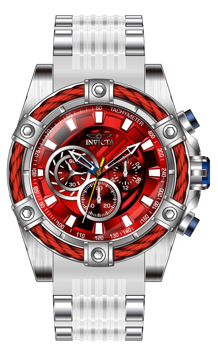 Band For Invicta Bolt  Men 46592