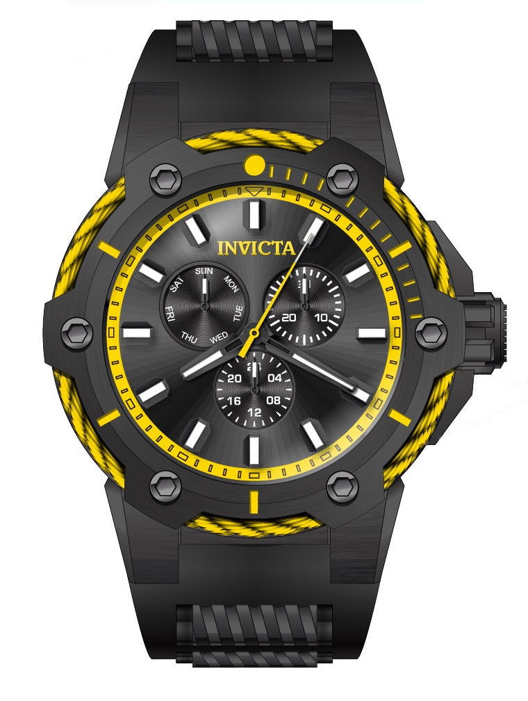 Band For Invicta Bolt  Men 46601
