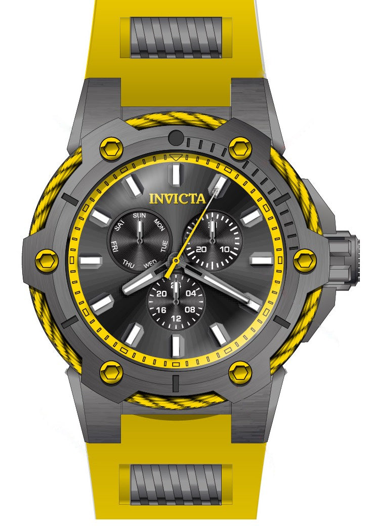 Band For Invicta Bolt  Men 46602