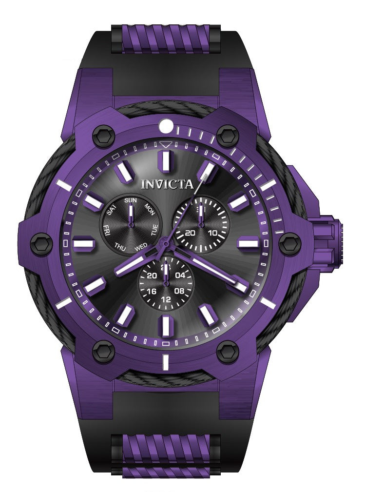 Band For Invicta Bolt  Men 46603