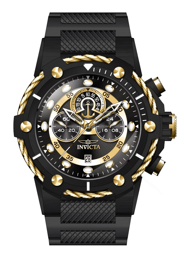 Band For Invicta Bolt  Men 46606