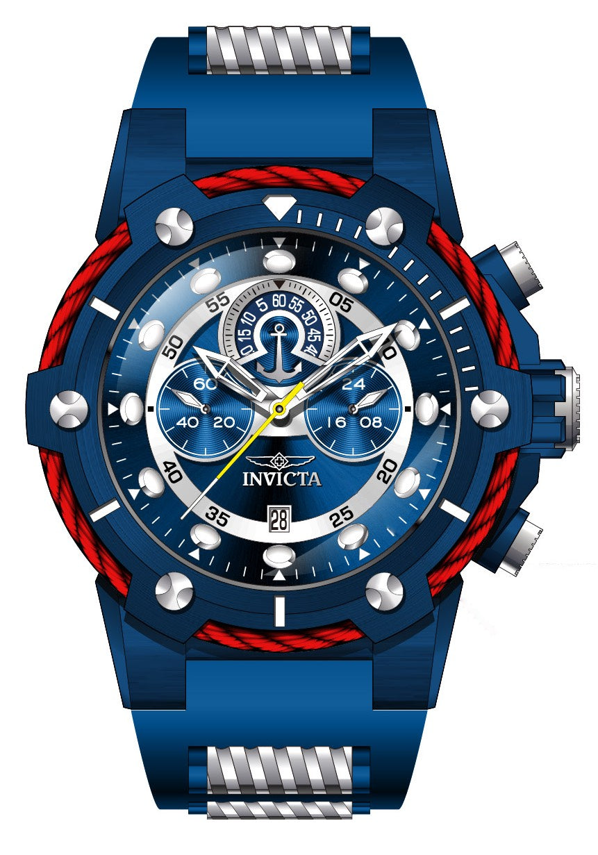 Band For Invicta Bolt  Men 46607