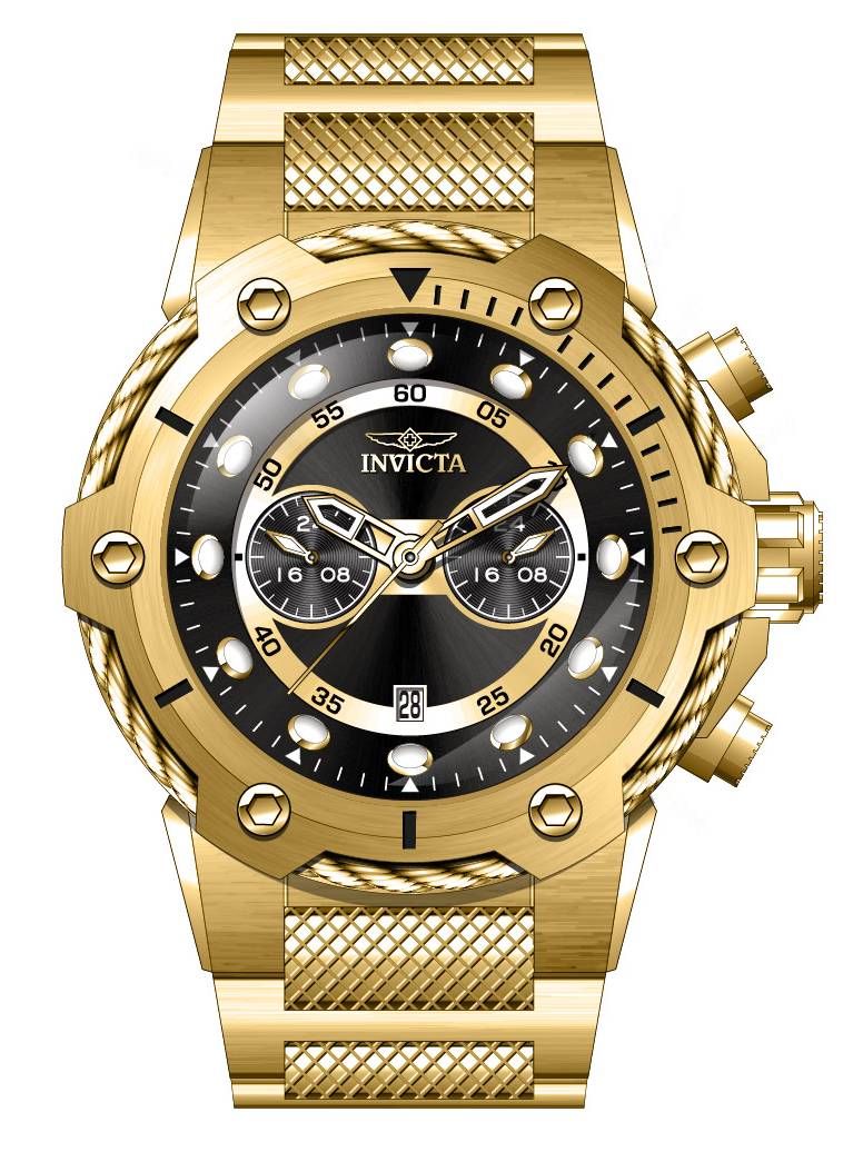 Band For Invicta Bolt  Men 46612