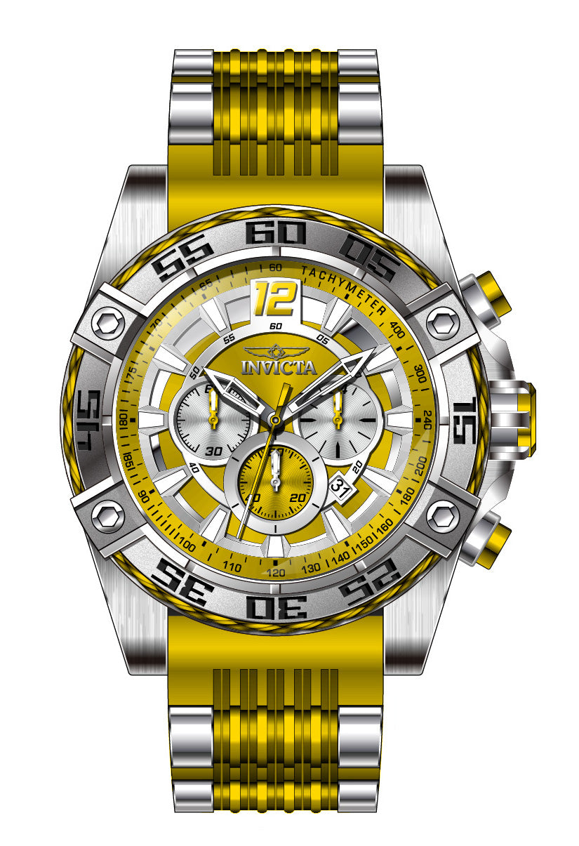 Band For Invicta Bolt  Men 46623