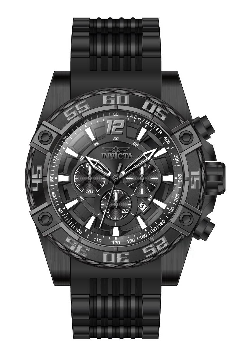 Band For Invicta Bolt  Men 46625