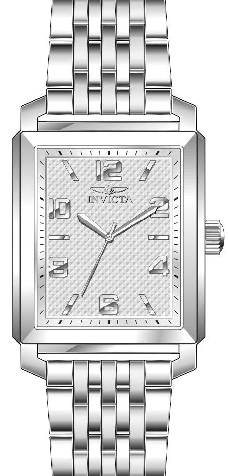 Band For Invicta Specialty  Men 46634