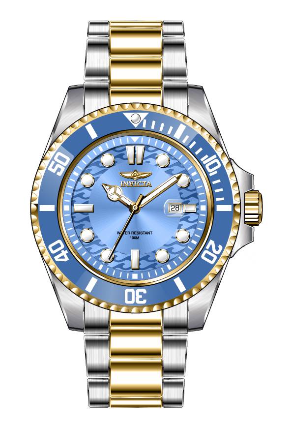 Band For Invicta Pro Diver  Lady 46712