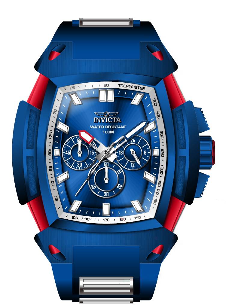 Band For Invicta S1 Rally  Men 46775