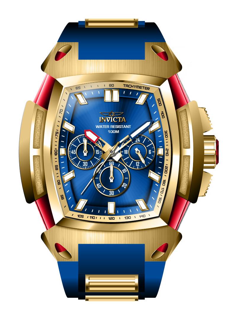 Band For Invicta S1 Rally  Men 46776