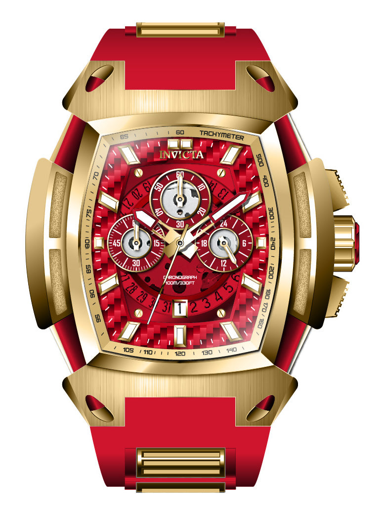 Band For Invicta S1 Rally  Men 46778